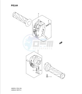 AN650 drawing HANDLE SWITCH (AN650AL1 E24)