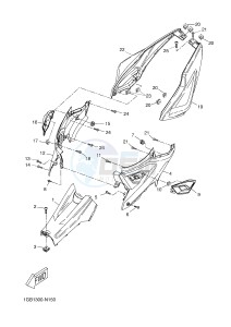 NS50F AEROX 4 (1GB1 1GB1 1GB1) drawing SIDE COVER