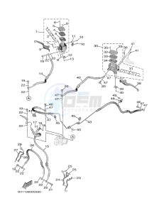 XP530 XP530-A TMAX SX ABS (BX38) drawing FRONT MASTER CYLINDER