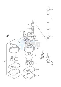 DF 200 drawing Water Pump