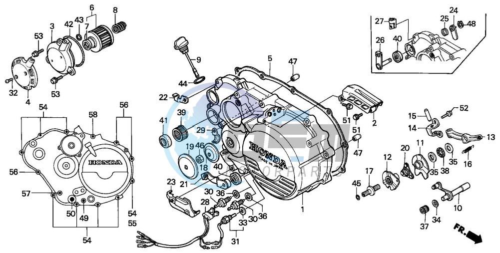 RIGHT CRANKCASE COVER