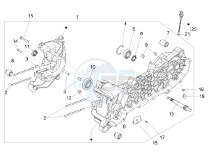 LIBERTY 50 (EMEA) drawing Crankcase