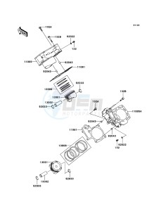 KVF750_4X4 KVF750D9F EU GB drawing Cylinder/Piston(s)