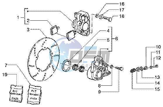 Disc brake caliper