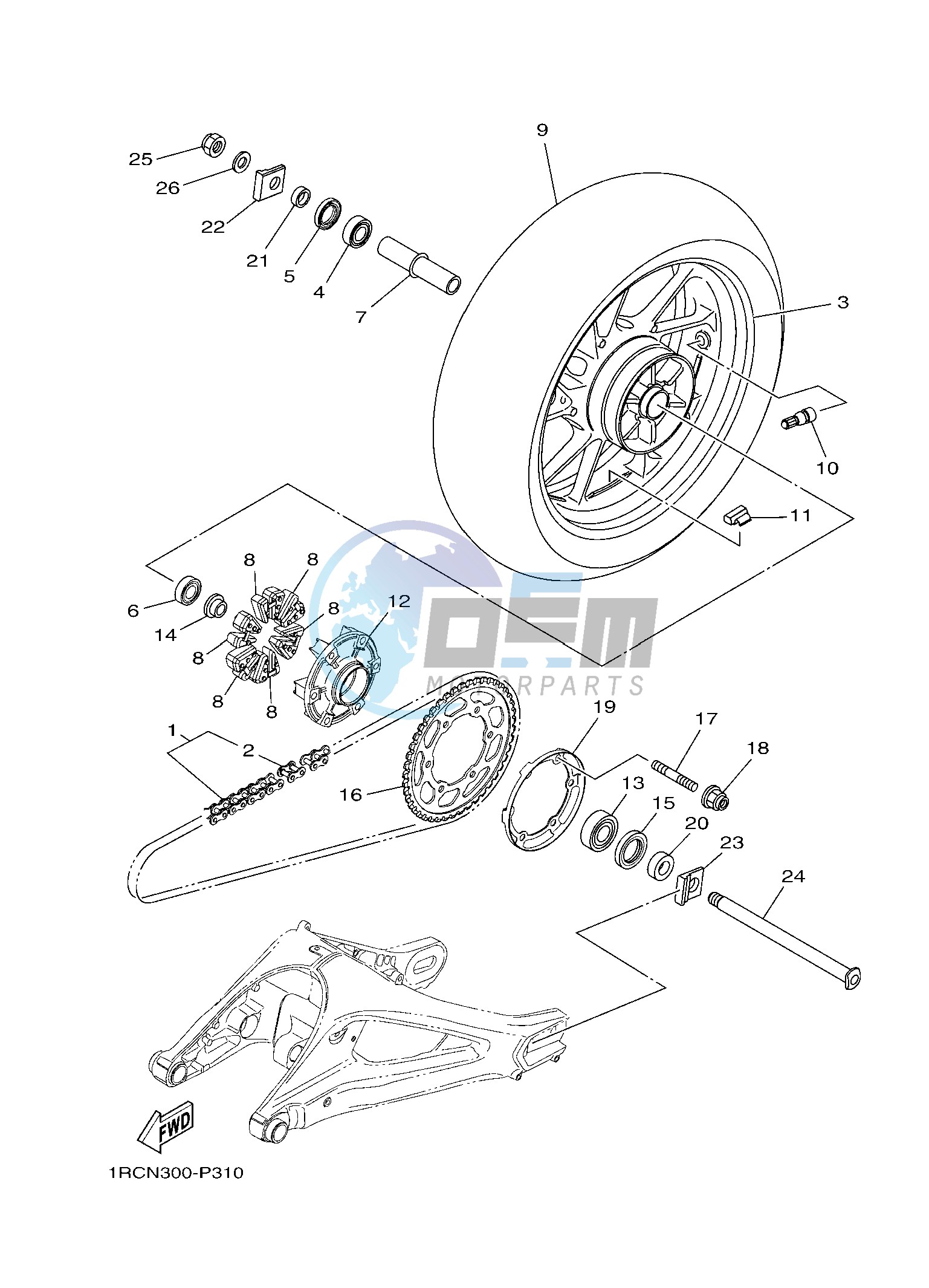 REAR WHEEL