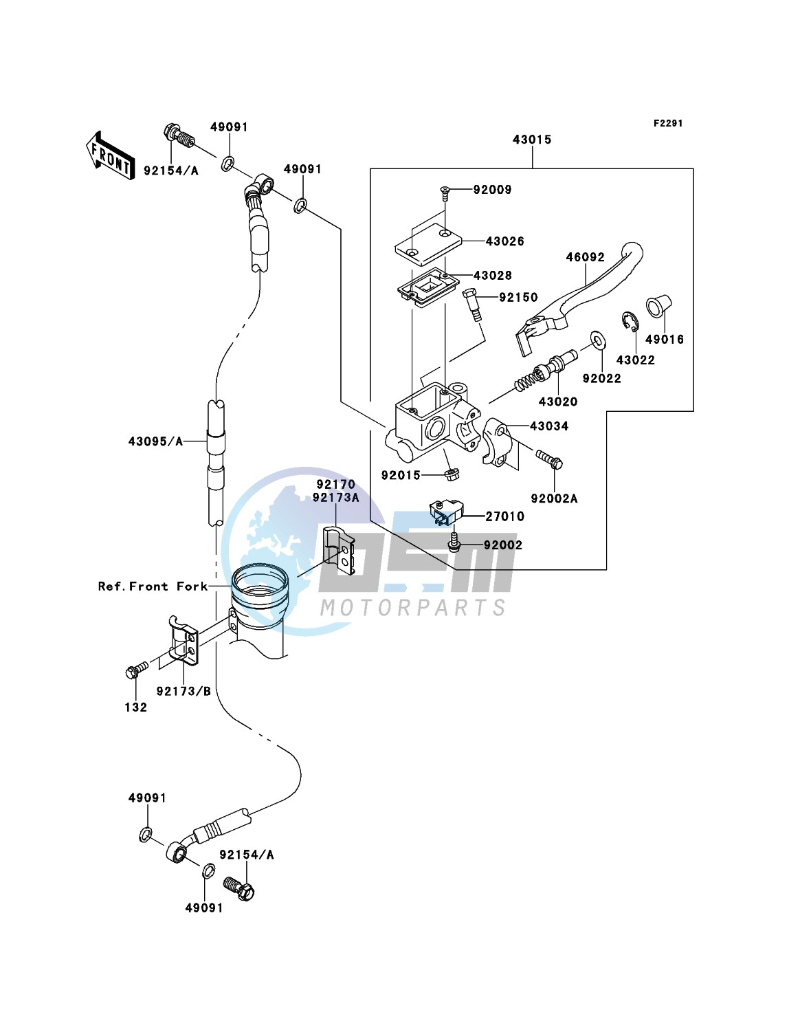 Front Master Cylinder