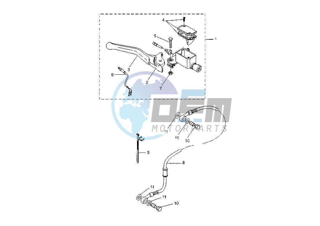 FRONT MASTER CYLINDER