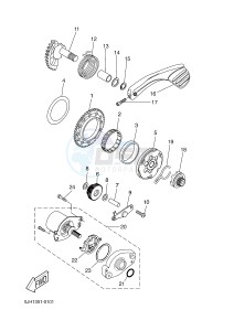 CW50LN BOOSTER (1WP3 1WP4) drawing STARTER