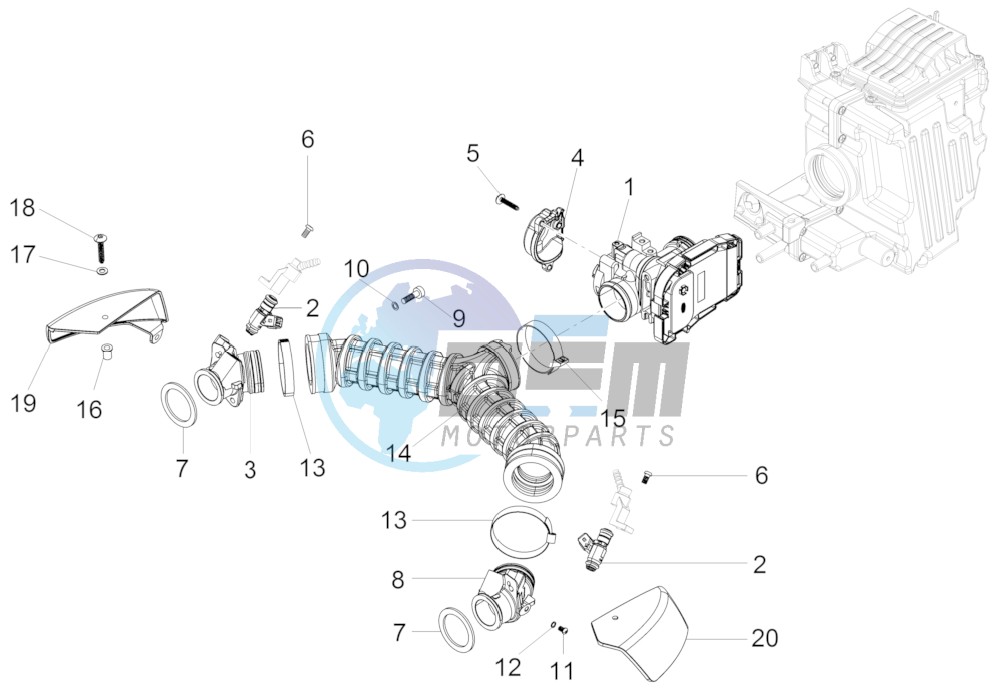 Throttle body