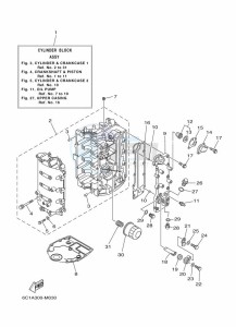 F50HEDL drawing CYLINDER--CRANKCASE-1