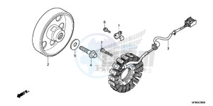 CB1000RF CB1000R 2ED drawing GENERATOR