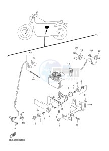 XVS950XR-A SCR950 SCR950 (BL34) drawing ELECTRICAL 3