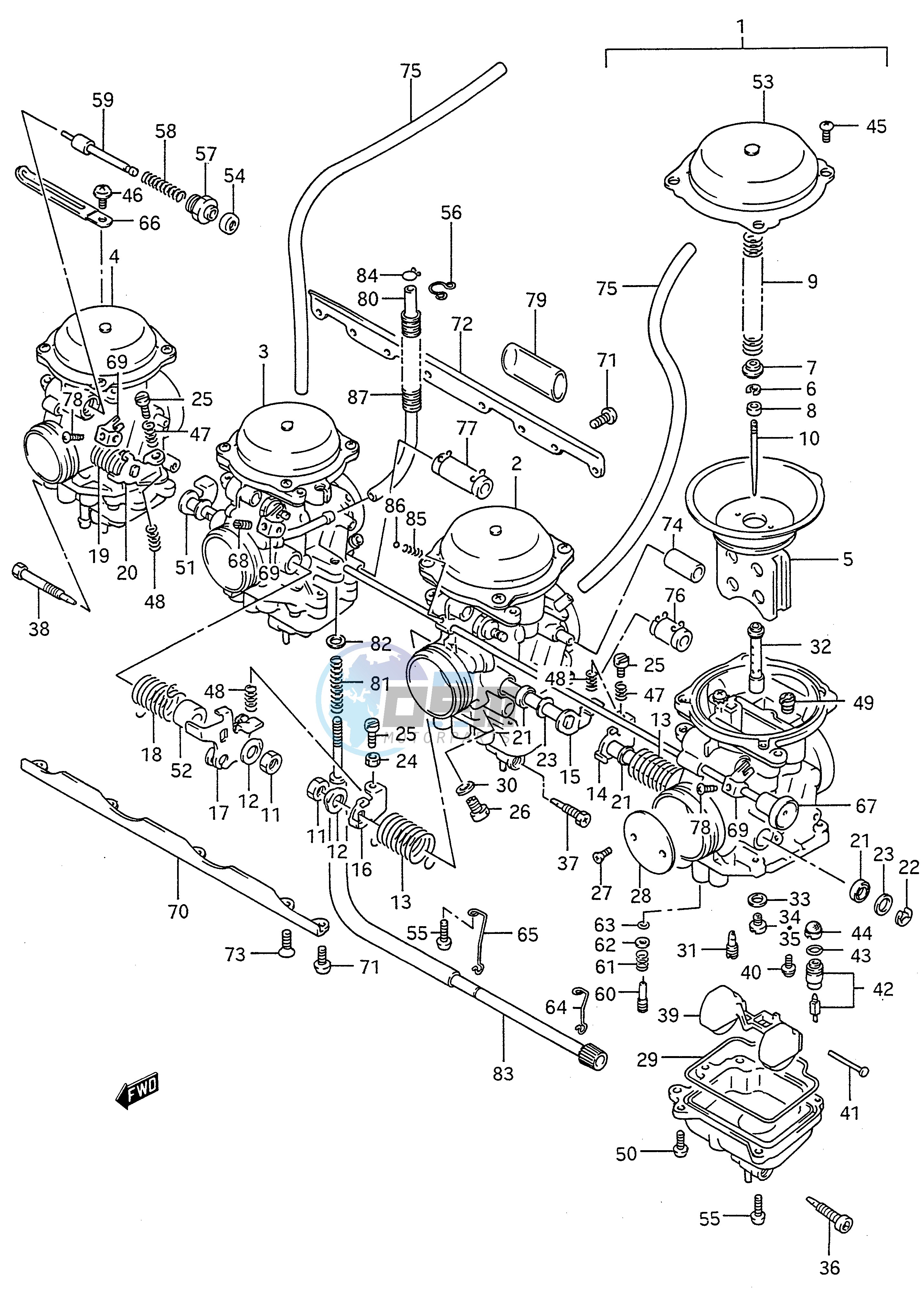 CARBURETOR (MODEL J)