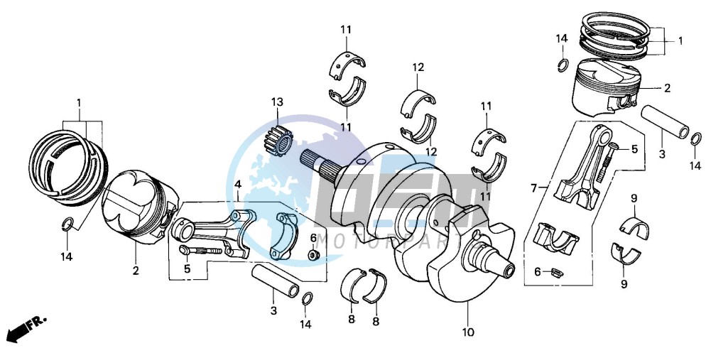 CRANKSHAFT/PISTON