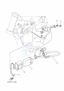 YZ85LW YZ85 (B0GG) drawing ELECTRICAL 1