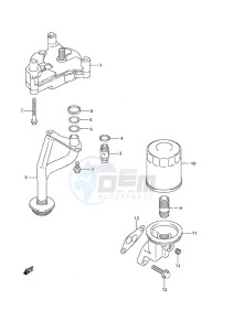 DF 70A drawing Oil Pump