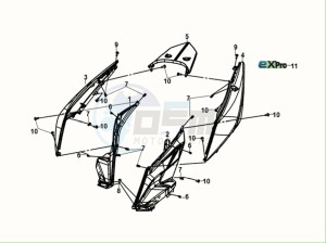 E-XPRO (EH4LW1-EU) (M0) drawing BODY COVER