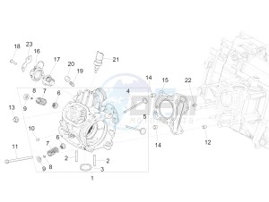 MEDLEY 125 4T IE ABS E3, E4 (APAC) drawing Head unit - Valve