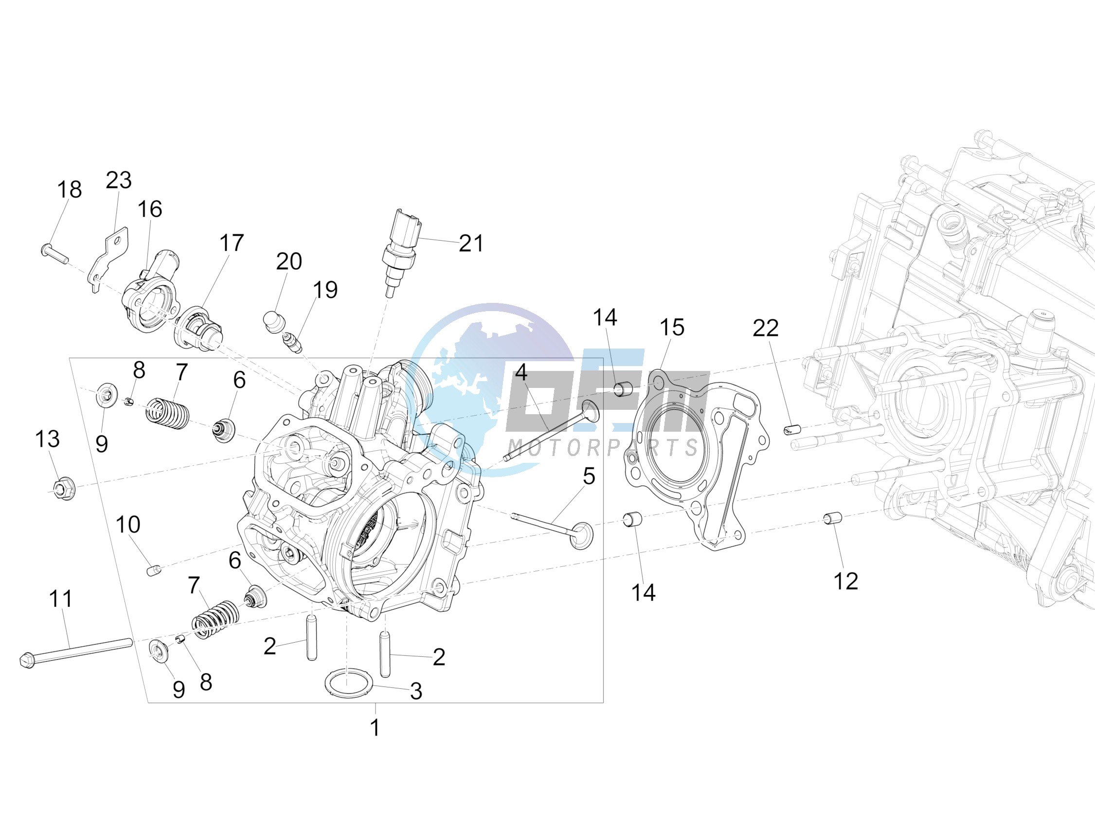 Head unit - Valve