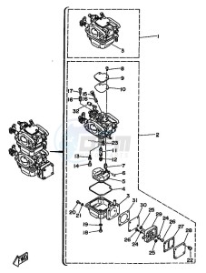 20DM drawing CARBURETOR