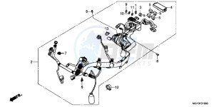 VFR800XC drawing WIRE HARNESS