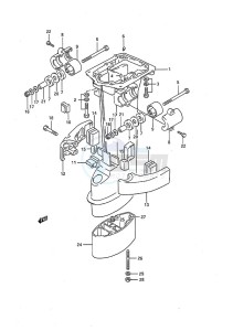 DT 8c drawing Drive Shaft Housing