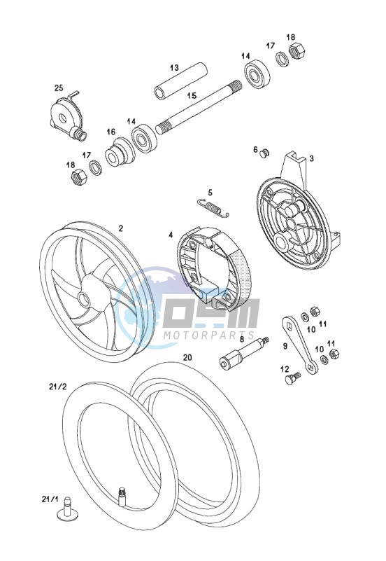 Front wheel