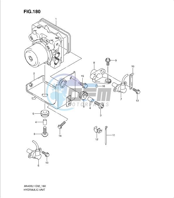 HYDRAULIC UNIT (AN400AL1 E24)