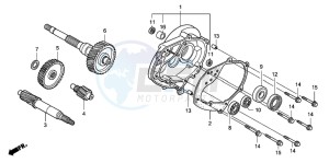 SH150R 125 drawing TRANSMISSION