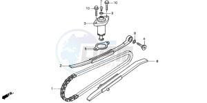 SCV100F LEAD drawing CAM CHAIN/TENSIONER