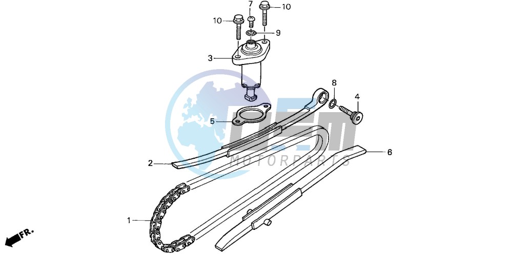 CAM CHAIN/TENSIONER