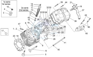 Griso V IE 1100 drawing Cylinder head and valves II