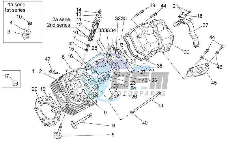 Cylinder head and valves II