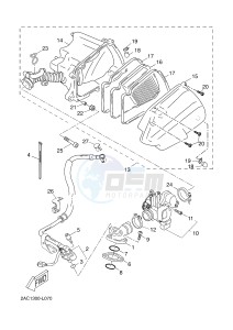 NS50F AEROX 4 (1GB1 1GB1 1GB1) drawing INTAKE