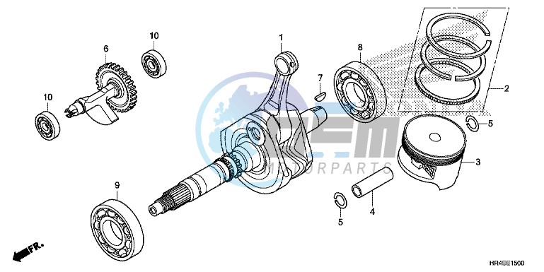 CRANKSHAFT/PISTON