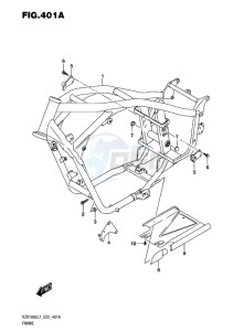 VZR1800BZ BOULEVARD EU drawing FRAME