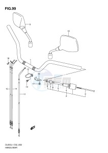 DL650 (E2) V-Strom drawing HANDLEBAR (DL650UEL1 E19)