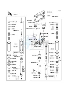 VN900 CLASSIC VN900BEFA GB XX (EU ME A(FRICA) drawing Front Fork