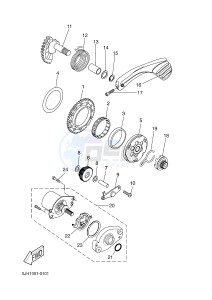 EW50N STUNT (3C7A) drawing STARTER