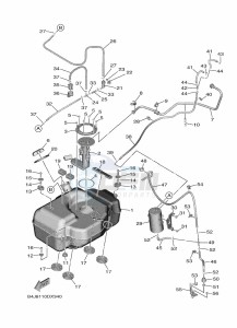 YXE1000EWS YX10ERPSN (B4MD) drawing FUEL TANK