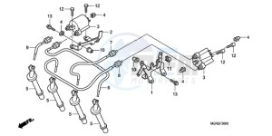 CBF600N9 Europe Direct - (ED) drawing IGNITION COIL