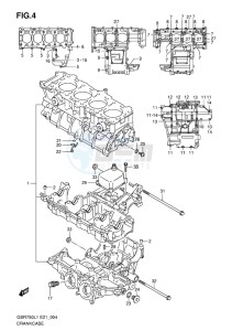 GSR750 EU drawing CRANKCASE