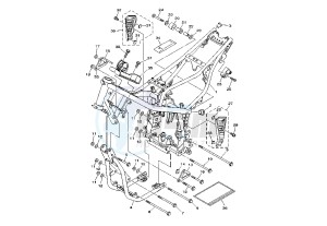 XG TRICKER 250 drawing FRAME