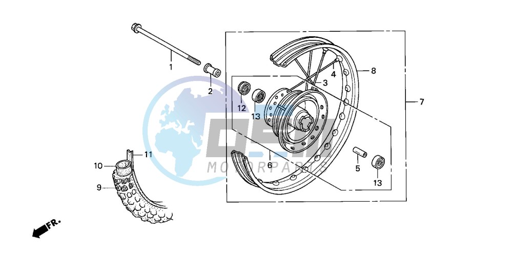 FRONT WHEEL