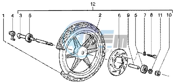 Front wheel