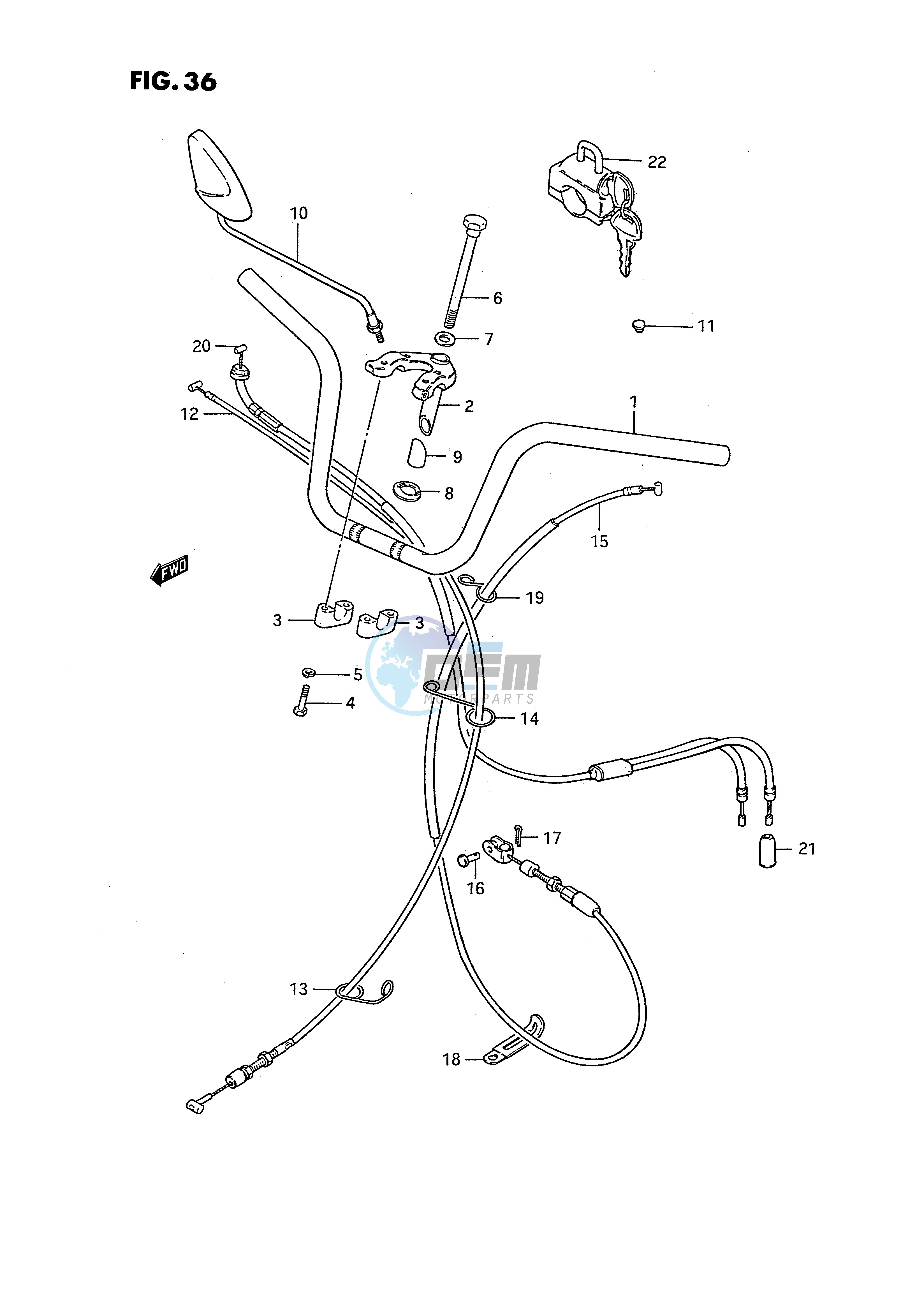 HANDLEBAR (E43)