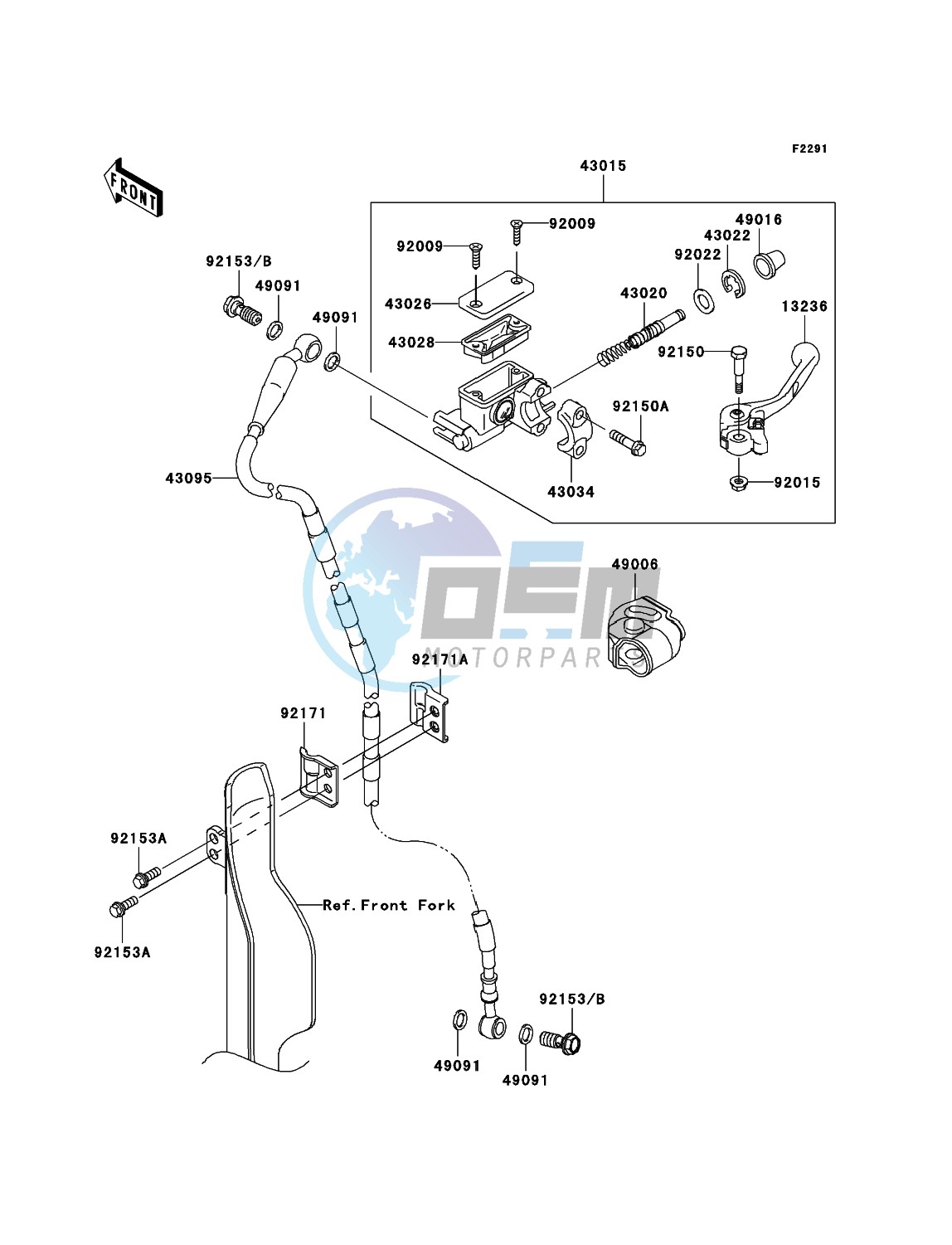 Front Master Cylinder