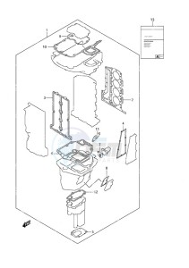 DF 70A drawing Gasket Set