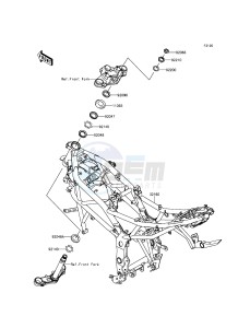 Z250SL_ABS BR250FFS XX (EU ME A(FRICA) drawing Frame