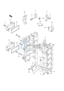 DF 60 drawing Cylinder Block